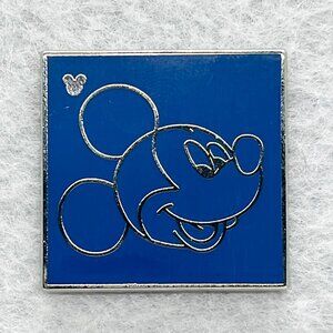 🔮 5/$25‎ Disney Blue Character Outlines Mickey Mouse Pin